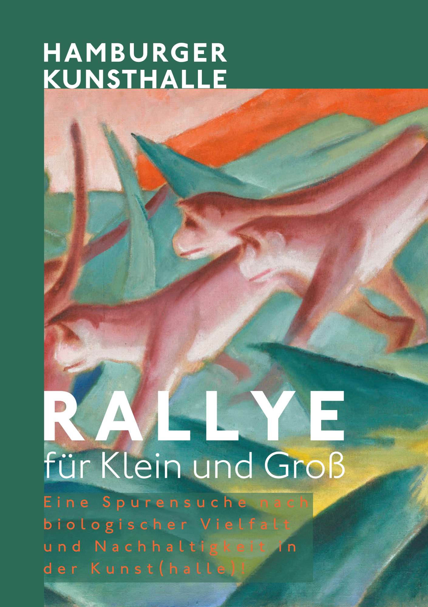 Deutsche Aktionstage Nachhaltigkeit: Rallye Aktivheft Cover