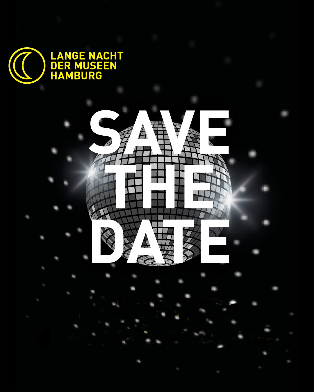 Lange Nacht der Museen Hamburg 2026, Werbeplakat Save The Date