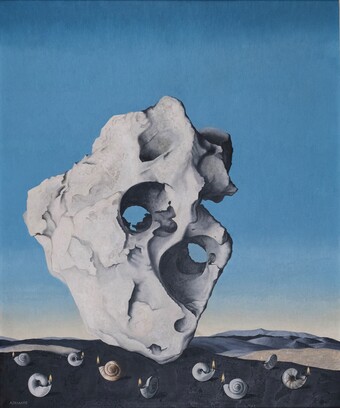 Marion Adnams (1898–1995) Eine Kerze des Verstehens in deinem Herzen (A Candle of Understanding in Thine Heart), 1964 Tempera auf Karton, 58,4 x 48,2 cm RAW Collection © 2025 Artist Estate courtesy of RAW Marion Adnams (1898–1995) Eine Kerze des Verstehens in deinem Herzen (A Candle of Understanding in Thine Heart), 1964 Tempera auf Karton, 58,4 x 48,2 cm RAW Collection © 2025 Artist Estate courtesy of RAW