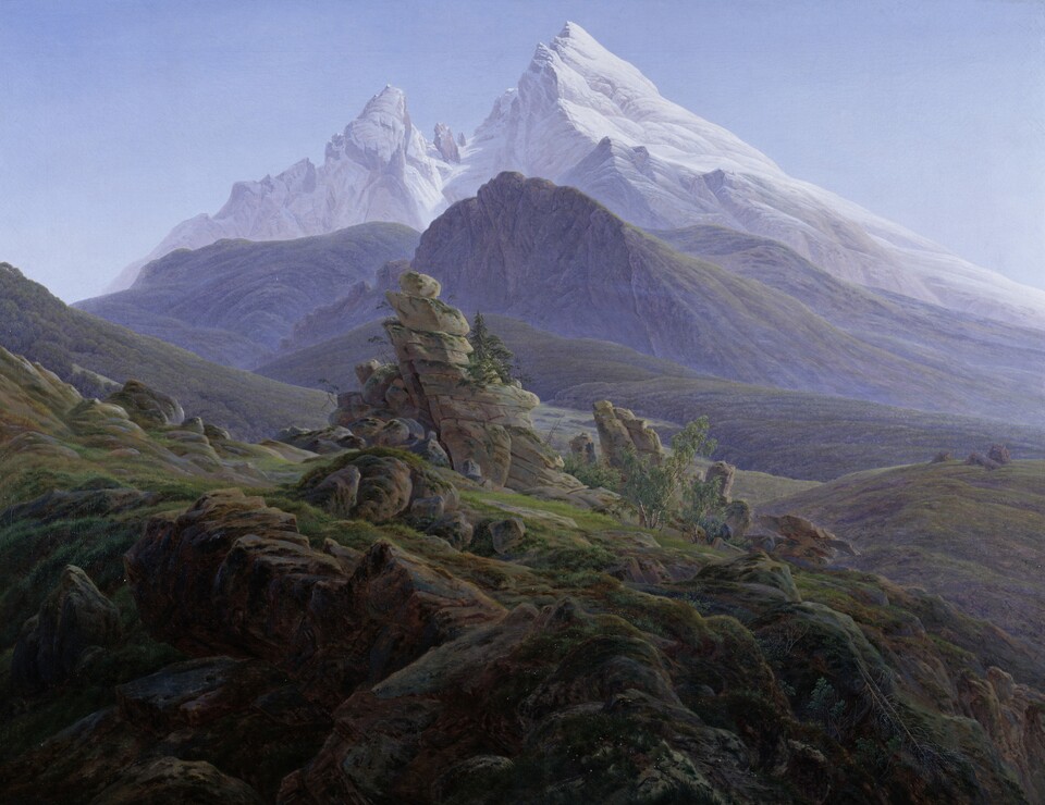 Caspar David Friedrich, Der Watzmann, 1824/25