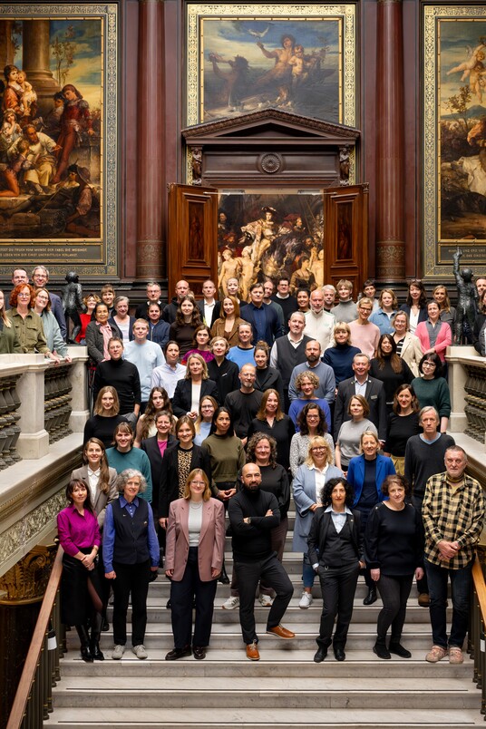 Das Team der Hamburger Kunsthalle 2025, Foto: Romanus Fuhrmann