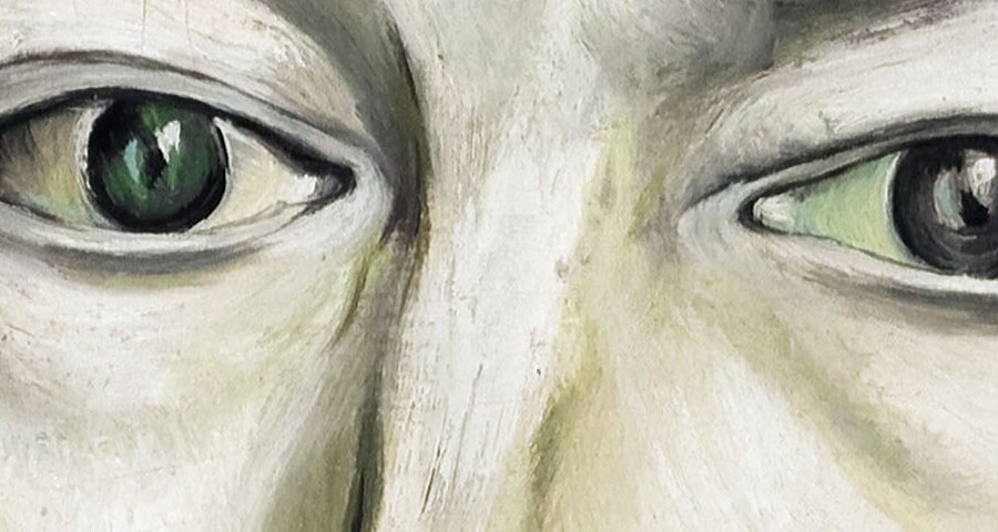 Victor Brauner (1903–1966) Porträt von André Breton (Portrait d'André Breton)