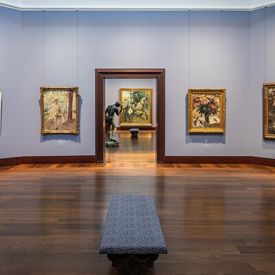 Ausstellungsansicht Sammlungspräsentation »Impressionismus«, Foto: Fred Dott